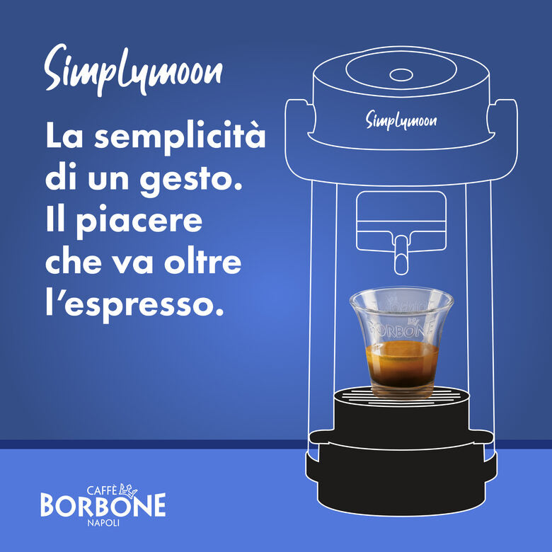 Caffè Borbone Macchina da Caffè a Cialde Simplymoon Verde ESE 44 mm 15 bar 0,9 L 650 W