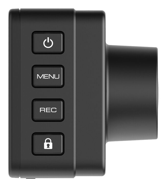Kenwood DRV-A610W dash cam 4K Ultra HD Wi-Fi dC Nero