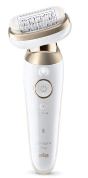 Braun Silk-épil 9 3D SES9-011 Epilatore Wet & Dry Ricaricabile con Testina Flessibile