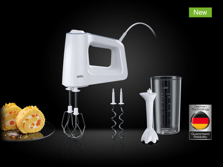Braun MultiMix 3 Sbattitore manuale 500 W Bianco