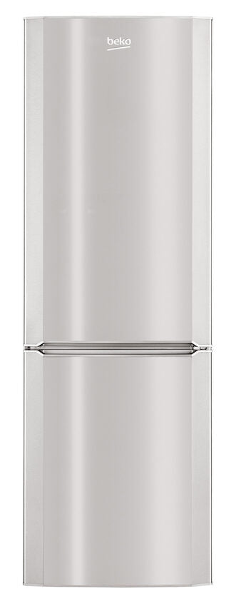 Beko CN232131T frigorifero con congelatore Libera installazione 287 L Argento, Acciaio inossidabile