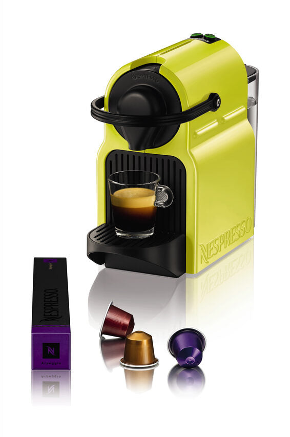 Nespresso Krups Inissia XN1002 Lime Yellow Macchina per caffè a cialde 0,7 L