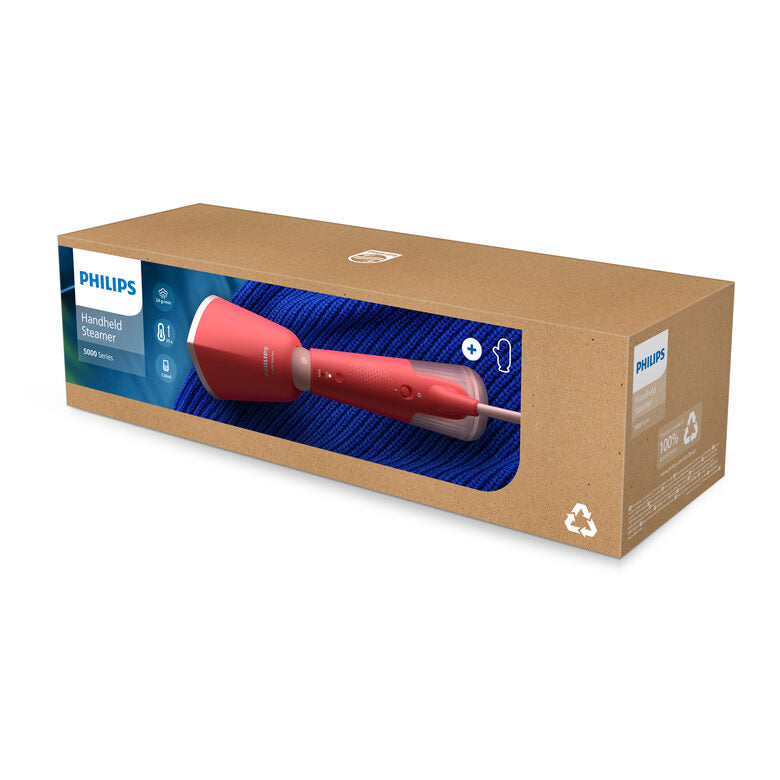 Philips 5000 series STH5020/40, Ferro da stiro verticale a vapore portatile, Stiratrice verticale, 1400W, 120ml, Piastra in metallo