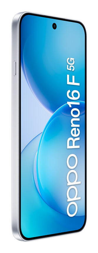 OPPO Reno16 F 5G AI Smartphone, Tripla fotocamera 50+8+50MP, Selfie 50MP, Display 6.57” 120HZ AMOLED FHD+, 6500mAh, RAM 8GB(Esp2GB/4GB/8GB)+ROM 256GB [Versione Italia], Pop White