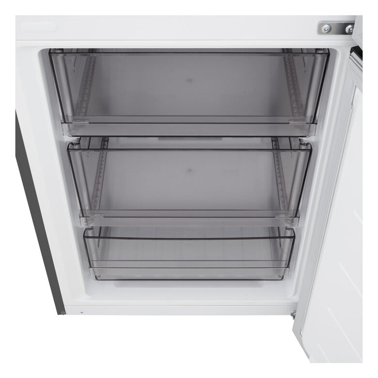LG GBBSJ10DEP Frigorifero Combinato A Libera Installazione, Total No Frost, Tecnologia DoorCooling+™, Smart Inverter, Classe D, Nero