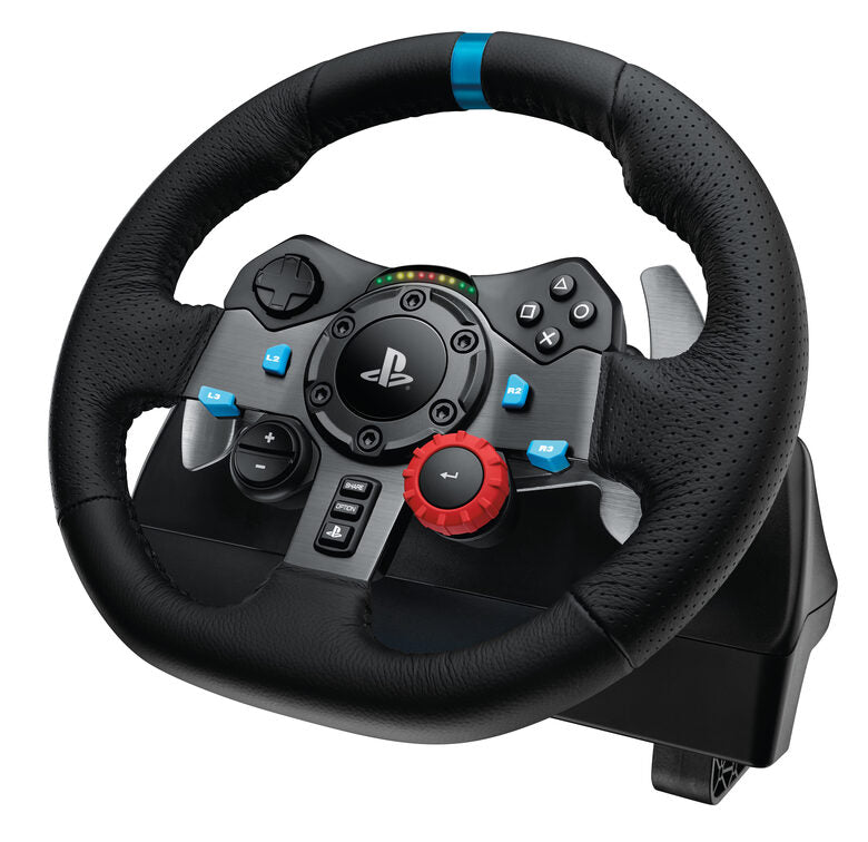 Logitech G G29 Driving Force Nero USB 2.0 Sterzo + Pedali Analogico Playstation 3, PlayStation 4