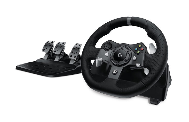 Logitech G G920 Driving Force Nero USB 2.0 Sterzo + Pedali Analogico/Digitale PC, Xbox One