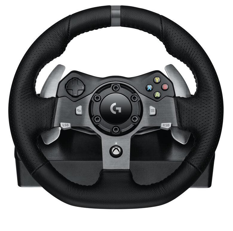 Logitech G G920 Driving Force Nero USB 2.0 Sterzo + Pedali Analogico/Digitale PC, Xbox One