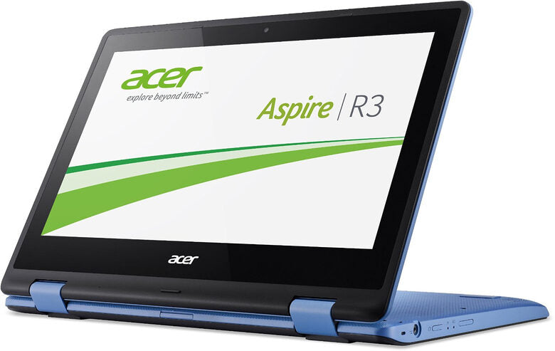 Acer Aspire R 11 R3-131T-C2CB Ibrido (2 in 1) 29,5 cm (11.6") Touch screen Intel® Celeron® 2 GB DDR3L-SDRAM 32 GB Flash Windows 8.1 Nero, Blu