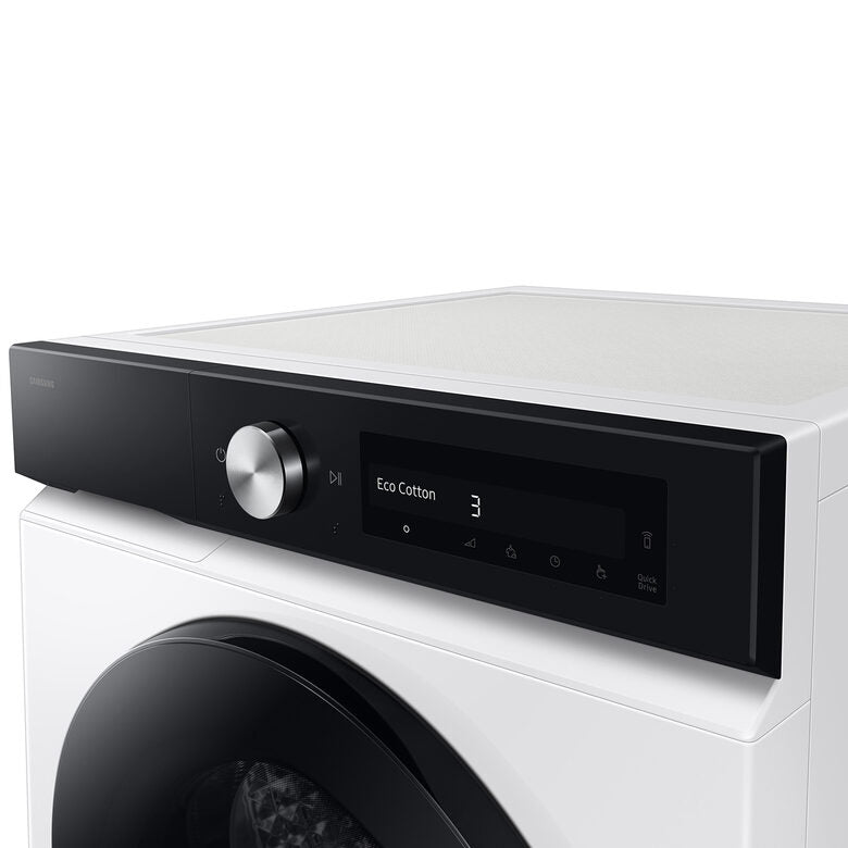 Samsung DV90DB7845GE Asciugatrice A Libera Installazione 9 Kg, Pompa Di Calore, AI Dry+, QuickDrive™, Classe A, Bianco