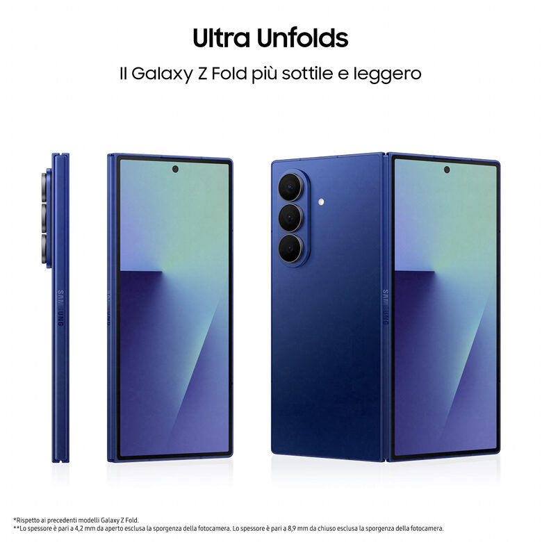 Samsung Galaxy Z Fold 7 Smartphone 12/256GB, Silver