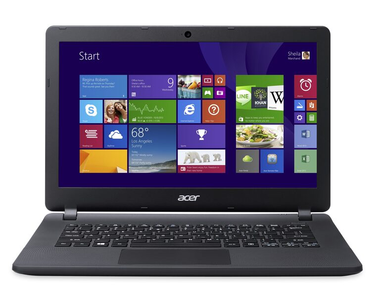 Acer Aspire ES1-331-C9HQ Computer portatile 33,8 cm (13.3") Intel® Celeron® 2 GB DDR3L-SDRAM 32 GB Flash Windows 10 Home Nero