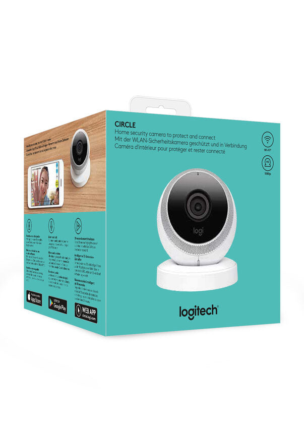 Logitech Circle Telecamera di sicurezza IP Interno Sferico Pavimento