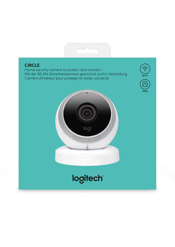 Logitech Circle Telecamera di sicurezza IP Interno Sferico Pavimento