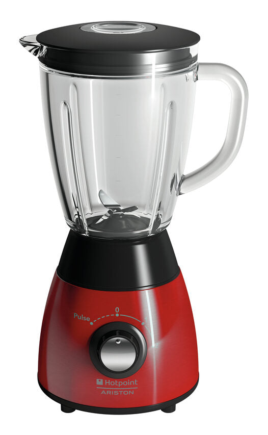 Hotpoint TB 050 DR0 frullatore 1500 L Frullatore da tavolo 500 W Nero, Rosso
