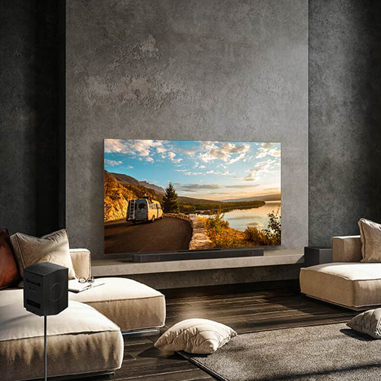 Samsung Soundbar HW-Q990C/ZF Serie Q, 22 speaker, Wireless Dolby Atmos, Audio a 11.1.4 canali, Q-Simphony, Compatibile con Alexa e Google Assistant, Black