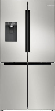 Bosch KFI96APEA Serie 6 Frigorifero Side By Side Da Libera Installazione, No Frost, Tecnologia Multi-Airflow, Classe E, Acciaio Anti-impronta