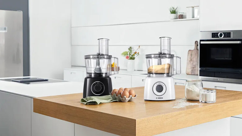 Bosch MultiTalent 3 robot da cucina 800 W 2,3 L Nero, Trasparente