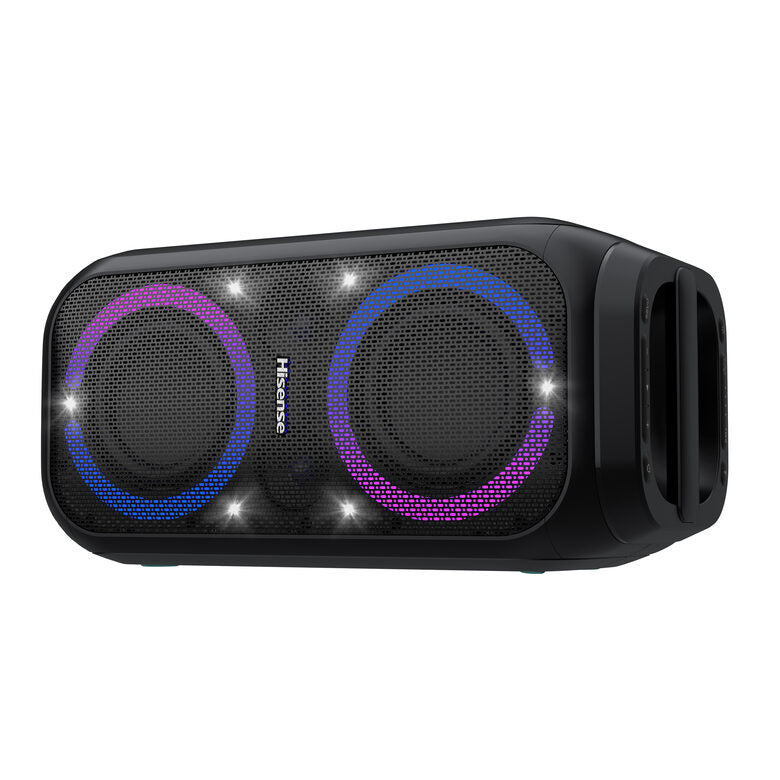 Hisense Party Rocket 160 Altoparlante da festa Nero 160 W