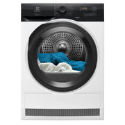 Electrolux EW6H1ZBG8C asciugatrice Libera installazione Caricamento frontale 8 kg Bianco, Nero