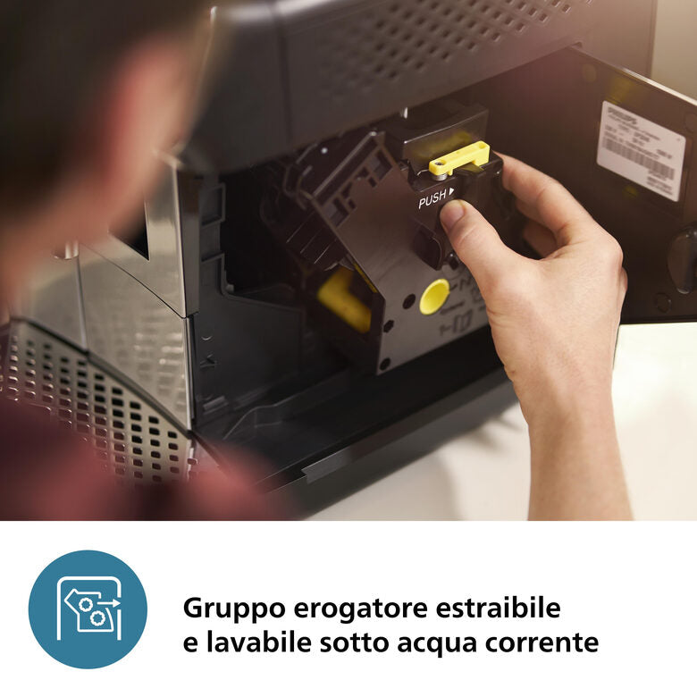 Philips 2200 series Series 2200 EP2221/40 Macchina da caffè automatica, 2 bevande, 1.8 L, 1500W