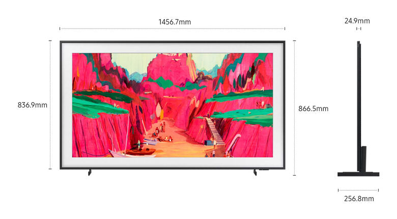 Samsung Smart TV 65" QE65LS03FWUXZT The Frame Pro 4K 2025