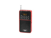 Trevi DR 730 M Portatile Digitale Nero, Rosso