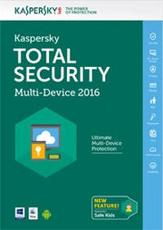 Kaspersky Lab Total Security Multi-Device 2016 ITA Licenza completa 3 licenza/e 1 anno/i