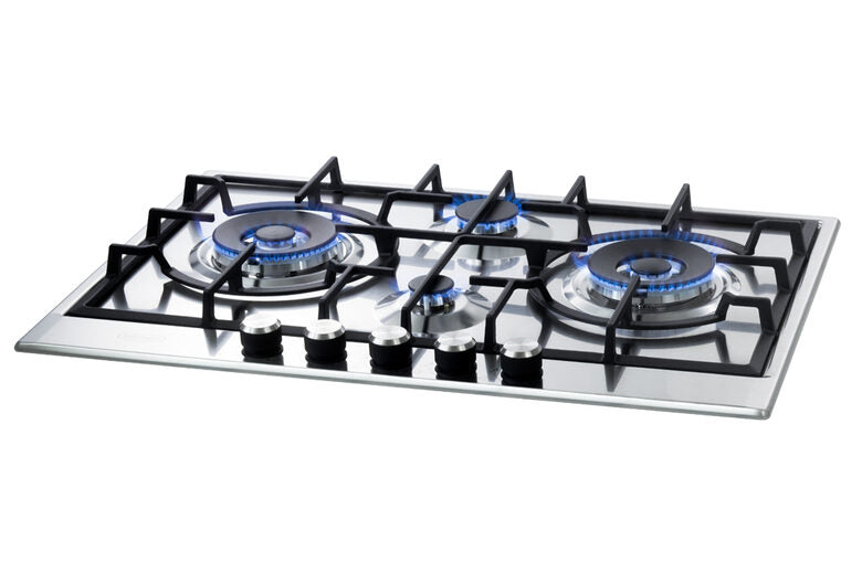 De’Longhi SLF 475 X piano cottura Acciaio inossidabile Da incasso Gas 4 Fornello(i)