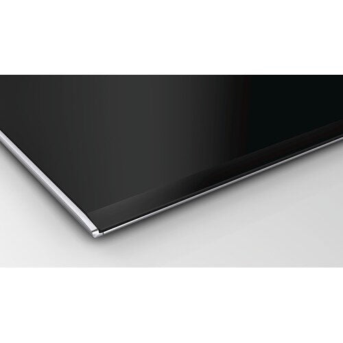 Bosch PXE675DC1E piano cottura Nero, Acciaio inossidabile Da incasso Piano cottura a induzione 4 Fornello(i)