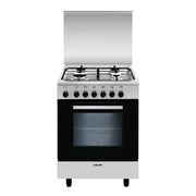 Glem Gas A654MI6 Cucina a Gas Con Forno Elettrico Acciaio Inossidabile a