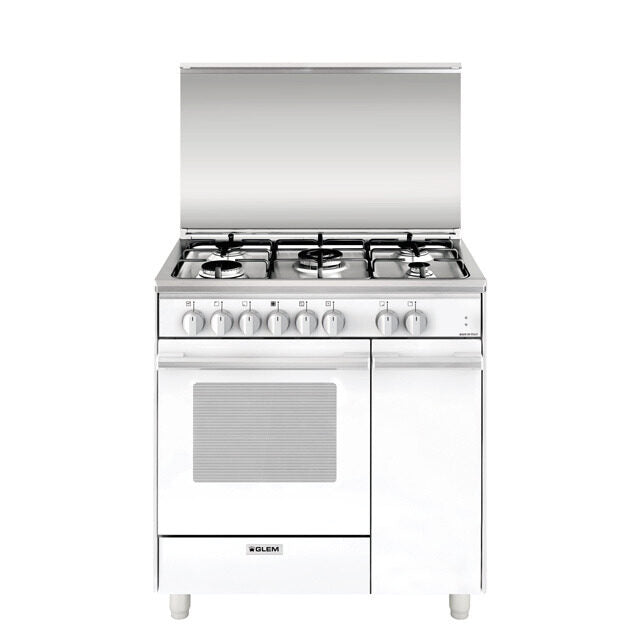 Glem Gas UQ855MX6 cucina Elettrico Bianco