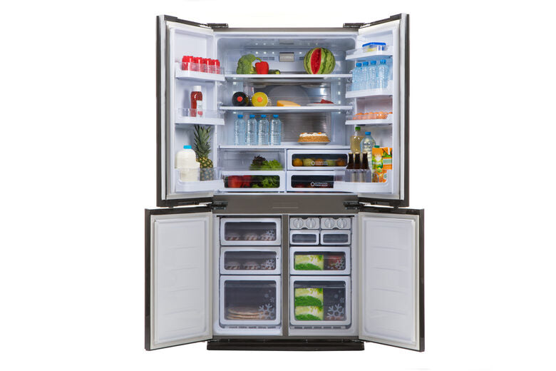 Sharp Home Appliances SJ-EX770FSL frigorifero side-by-side Libera installazione 556 L Argento