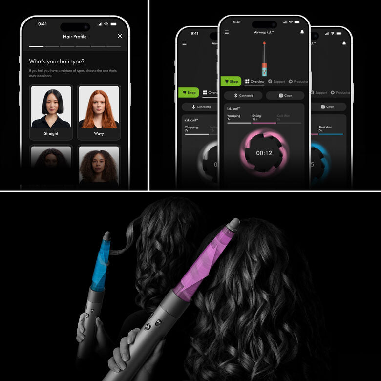 Dyson T1/T2 Nuovo Multi-styler asciugacapelli Dyson Airwrap i.d.™ connesso - Oro rosa