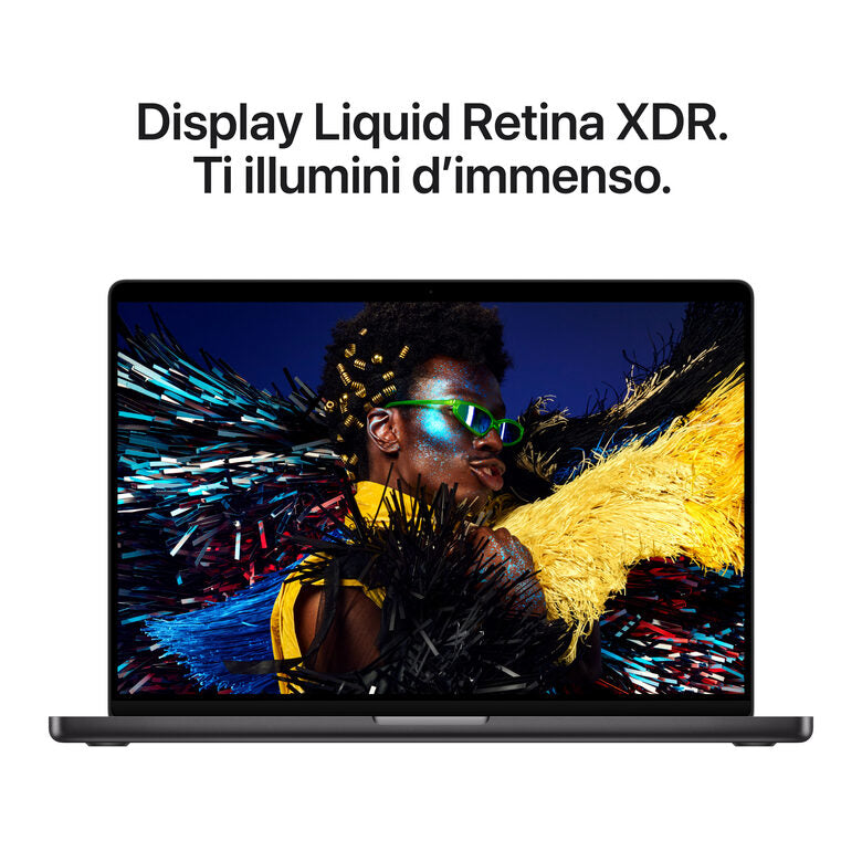 Apple MacBook Pro 16" M5 Max chip 18‑core CPU 32‑core GPU, 36GB, 2TB SSD - Nero siderale
