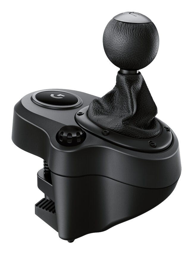 Logitech G Kit da corsa Logitech G923 SE: volante da corsa e pedali G923, TRUEFORCE, vera pelle + leva del cambio Driving Force - Per PS5, PS4, PC, Mac - Nero