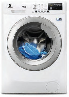 Electrolux RWF 1496 BR lavatrice Caricamento frontale 9 kg 1400 Giri/min Argento, Bianco