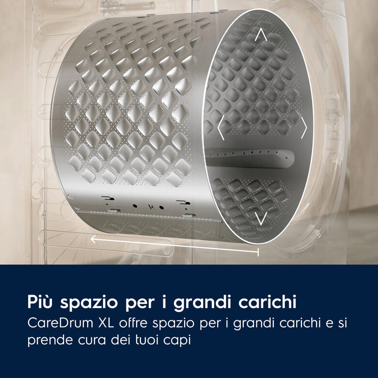 Electrolux EW7F411BG3 Lavatrice SteamCare A Libera Installazione 11 Kg, 1351 Giri, Classe A, Bianco