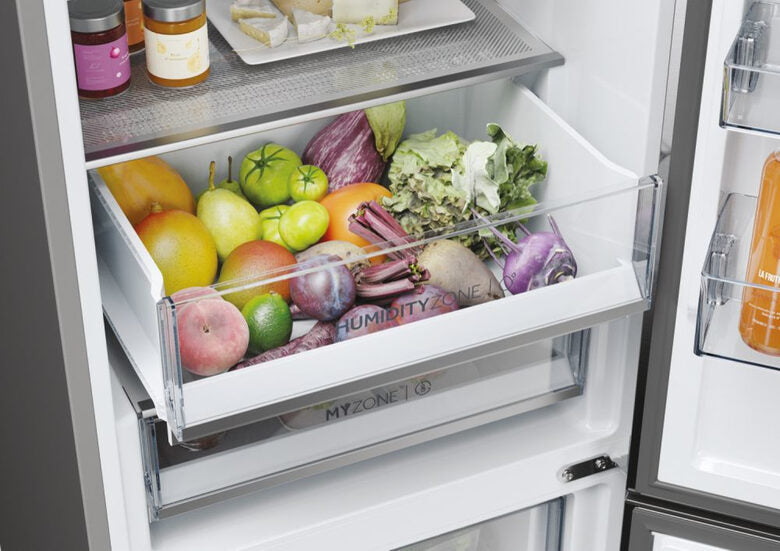 Haier 2D 60 Serie 3 HDPW5618DNPK Libera installazione 352 L D Acciaio inox