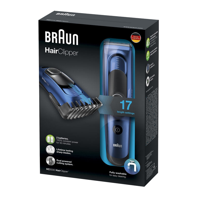 Braun Tagliacapelli HC5030, 17 lunghezze