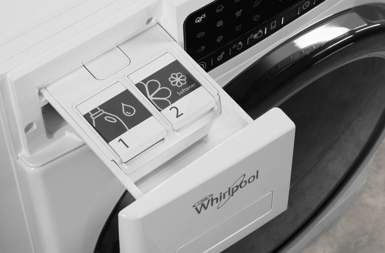 Whirlpool FSCR 12443 lavatrice Caricamento frontale 12 kg 1400 Giri/min Bianco