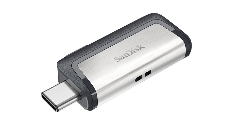 SanDisk Ultra Dual Drive USB Type-C unità flash USB 32 GB USB Type-A / USB Type-C 3.2 Gen 1 (3.1 Gen 1) Nero, Argento