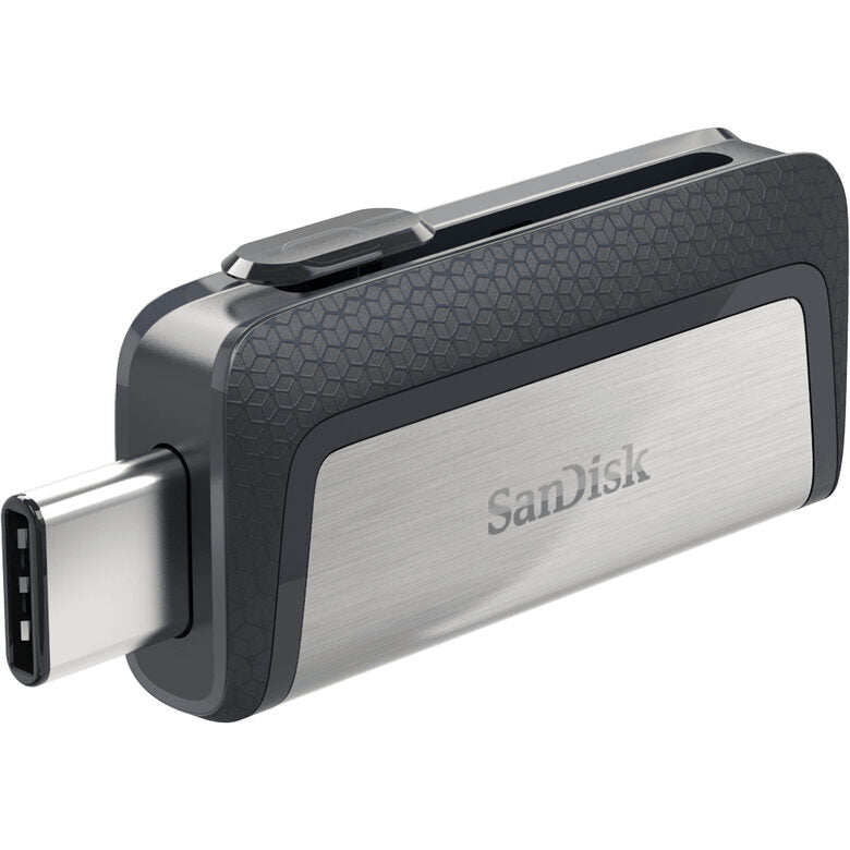 SanDisk Ultra Dual Drive USB Type-C unità flash USB 16 GB USB Type-A / USB Type-C 3.2 Gen 1 (3.1 Gen 1) Nero, Argento