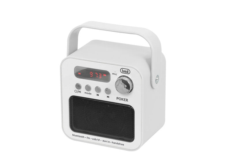 Trevi DR 750 BT Portatile Digitale Bianco