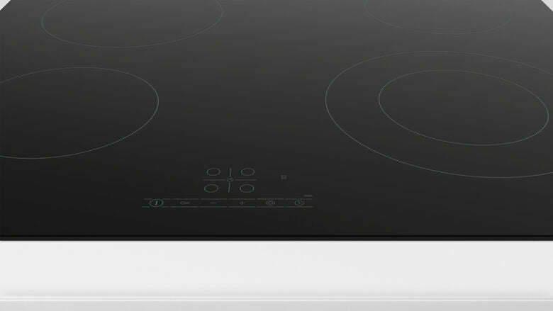 Bosch Serie 4 PKF611BB2E Piano cottura elettrico 60 cm Nero, senza profili