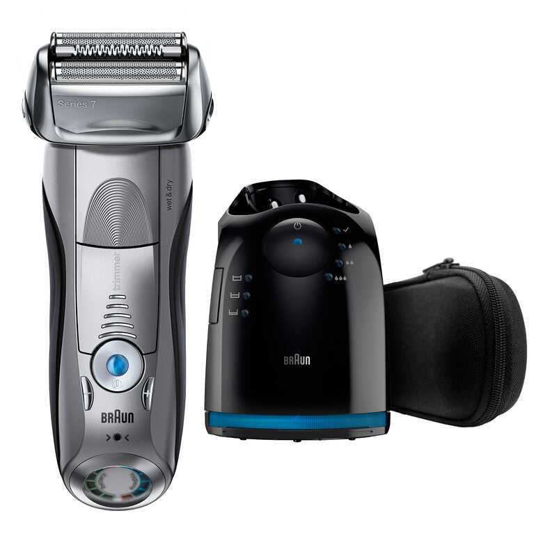 Braun Series 7 7899cc Wet&Dry Rasoio Trimmer Argento