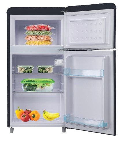 DCG Eltronic MF100BCDP frigorifero con congelatore Libera installazione 100 L Nero