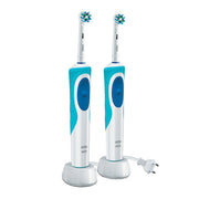 Oral-B Vitality CrossAction Adulto Spazzolino rotante-oscillante Blu, Bianco