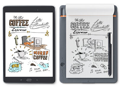 Wacom Bamboo CDS-610S tavoletta grafica Grigio, Arancione