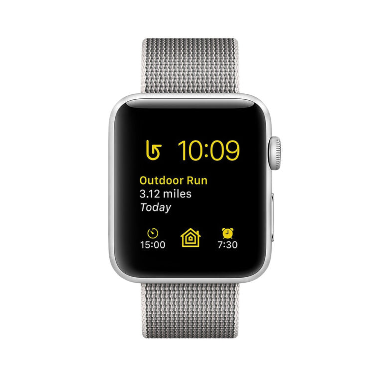 Apple Watch Series 2 smartwatch, 38 mm Argento OLED GPS (satellitare)